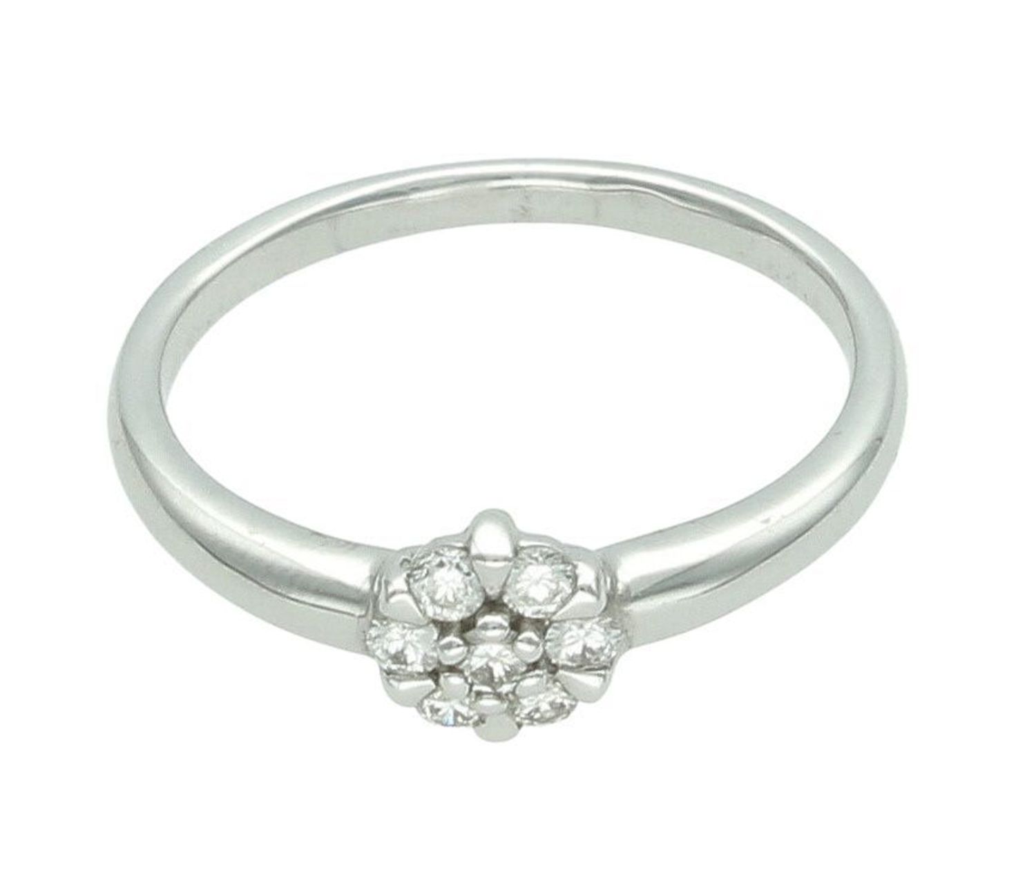 Pierścionek złoty zaręczynowy białe złoto, diament cer.54648    HSI 2. Pierścionek złoty zaręczynowy DIAMENT  cer. 54648  HSI 2, diamenty 0,20 ct  wykonany z białego złota próby 585.1.jpg